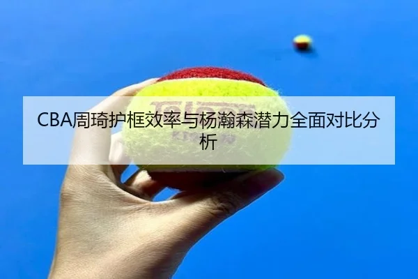 CBA周琦护框效率与杨瀚森潜力全面对比分析